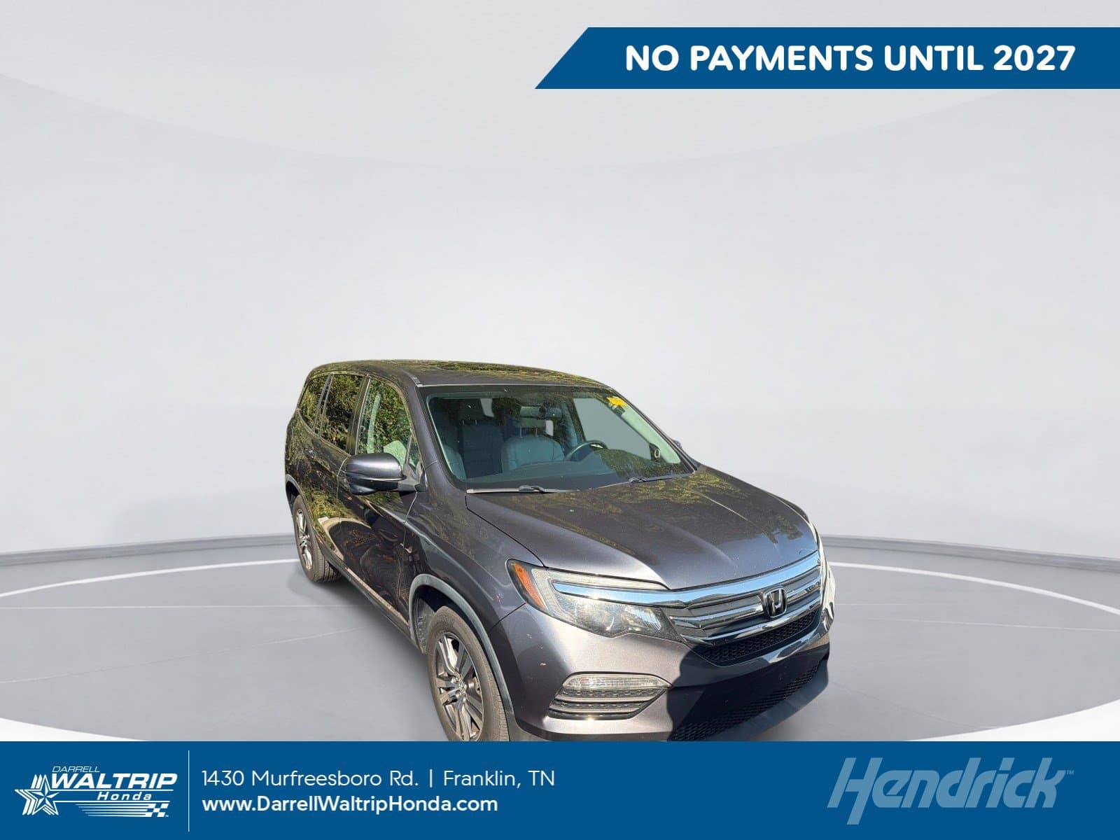 2016 Honda Pilot EX-L — photo 1 of 21