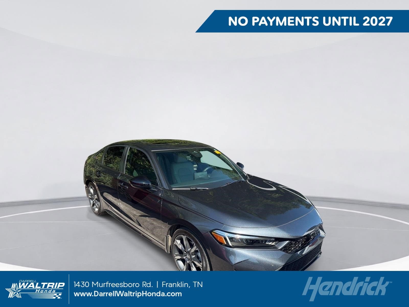 2026 Honda Civic Sedan Hybrid Sport Touring — photo 1 of 21