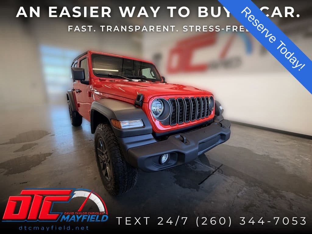2026 Jeep Wrangler 4-DOOR SPORT S — photo 1 of 31