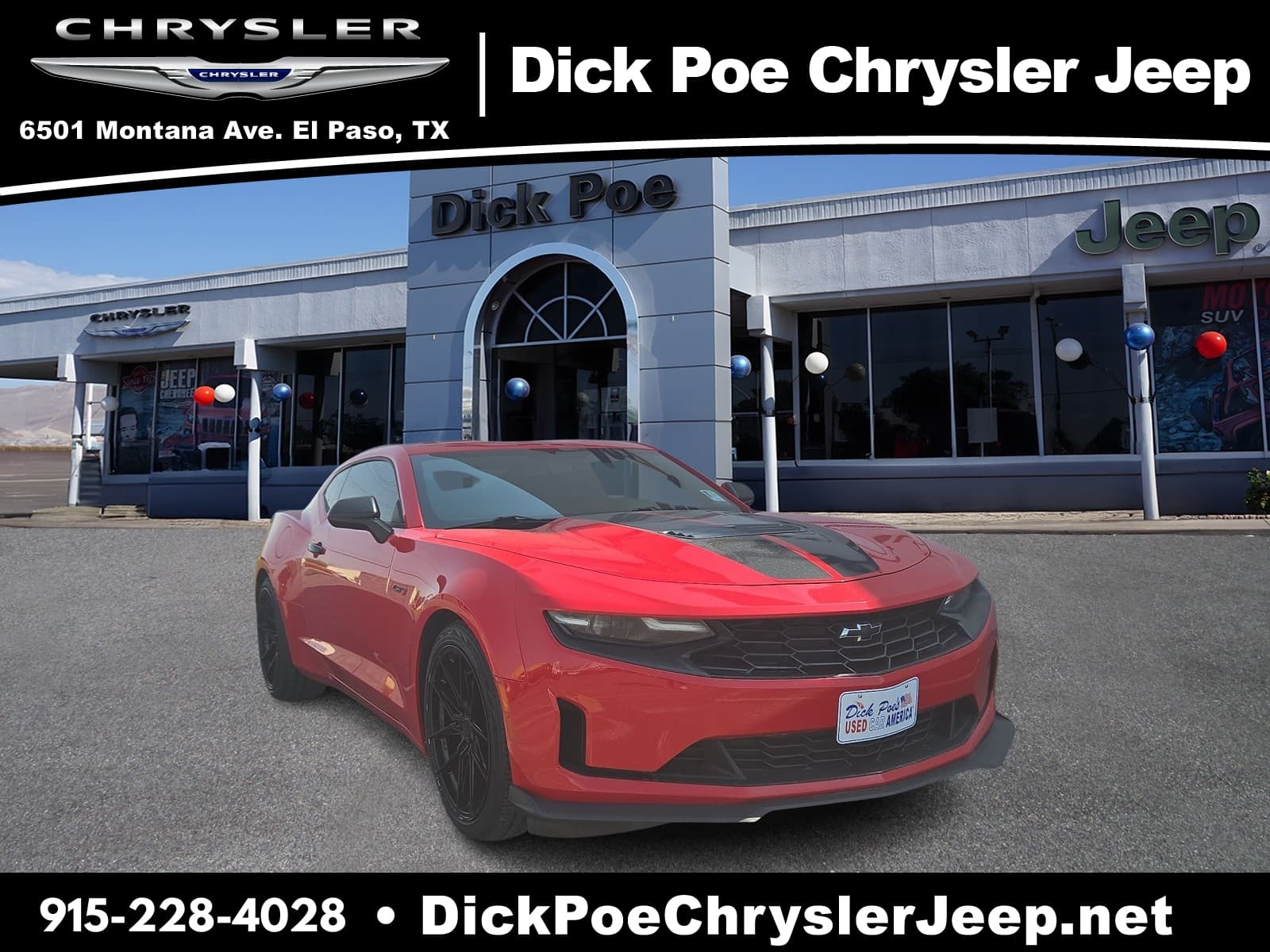 2021 Chevrolet Camaro RWD Coupe LT1 — photo 1 of 12