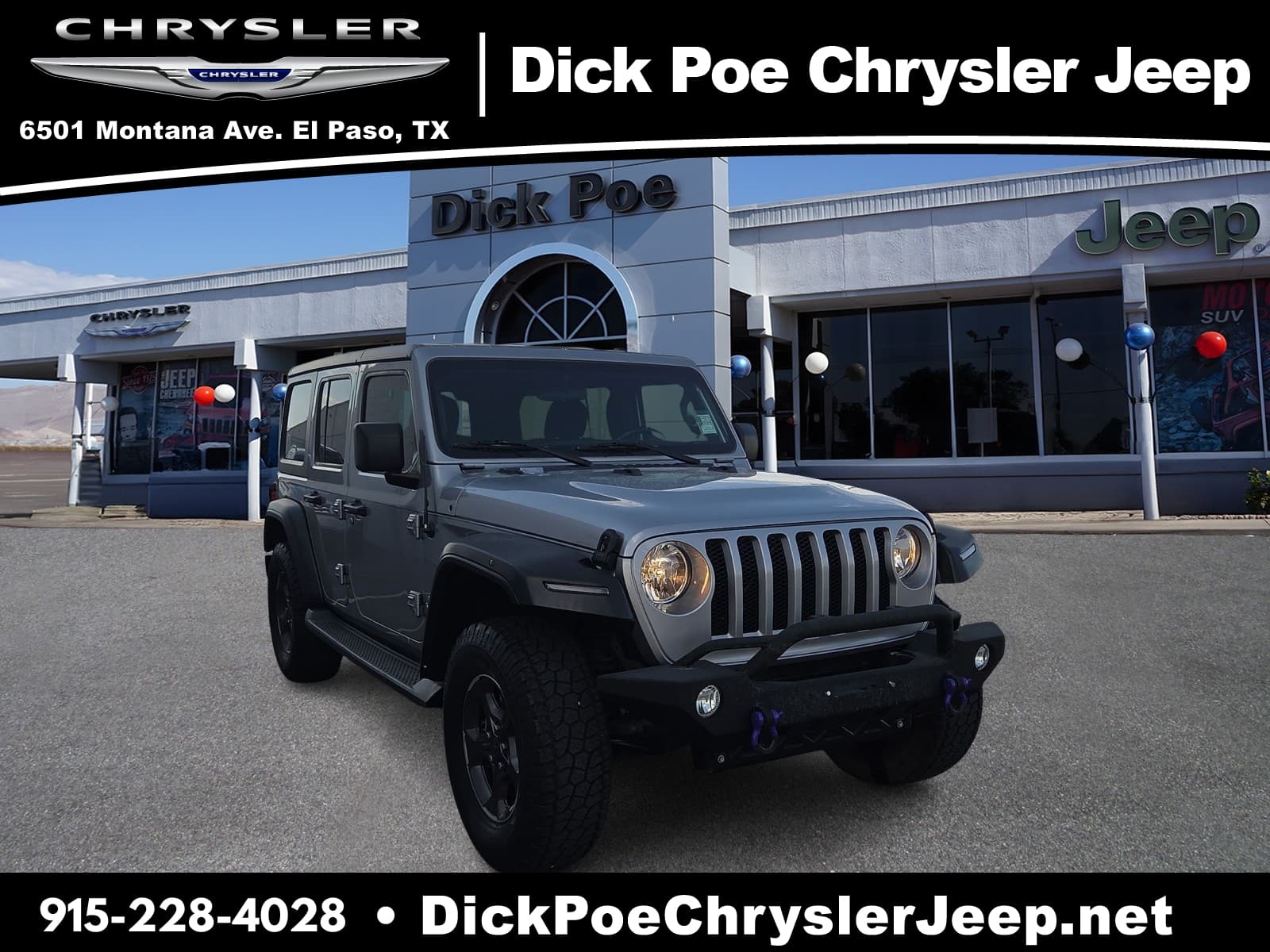 2020 Jeep Wrangler Unlimited Sport S 4x4 — photo 1 of 12