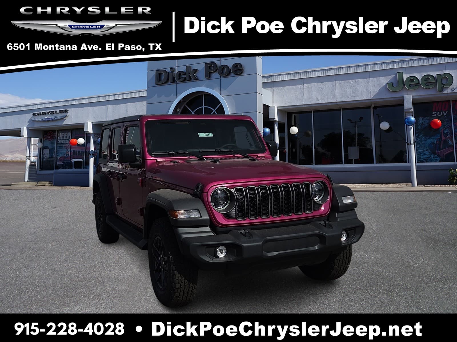 2026 Jeep Wrangler Sport — photo 1 of 21