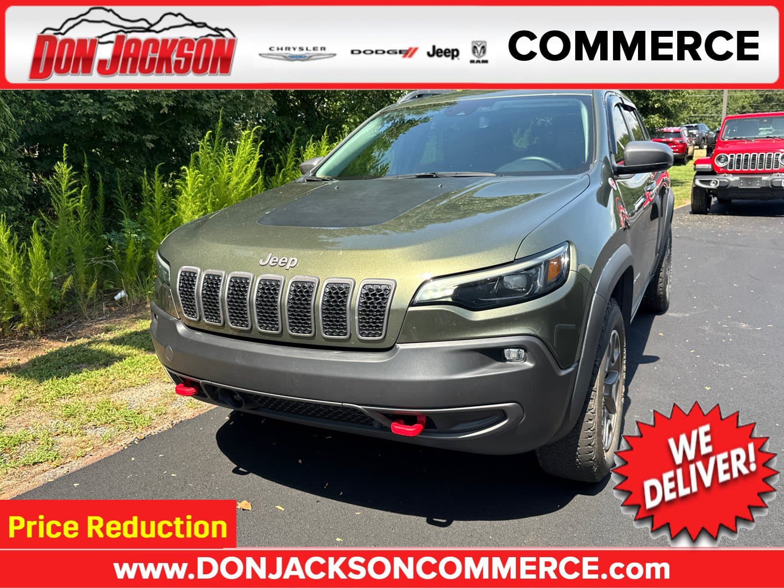 2021 Jeep Cherokee Trailhawk — photo 1 of 36