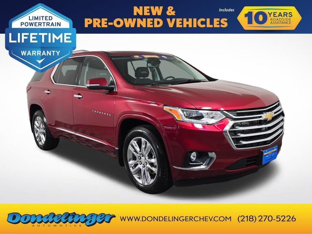 2021 Chevrolet Traverse High Country — photo 1 of 38