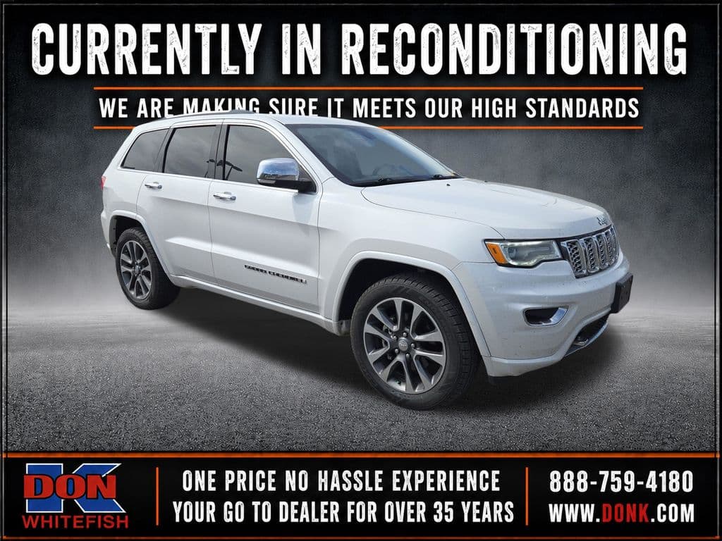 2018 Jeep Grand Cherokee Overland — photo 1 of 5