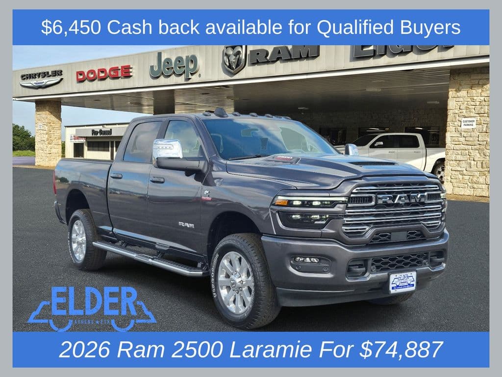 2026 RAM 2500 LARAMIE CREW CAB 4X4 6'4 BOX — photo 1 of 46
