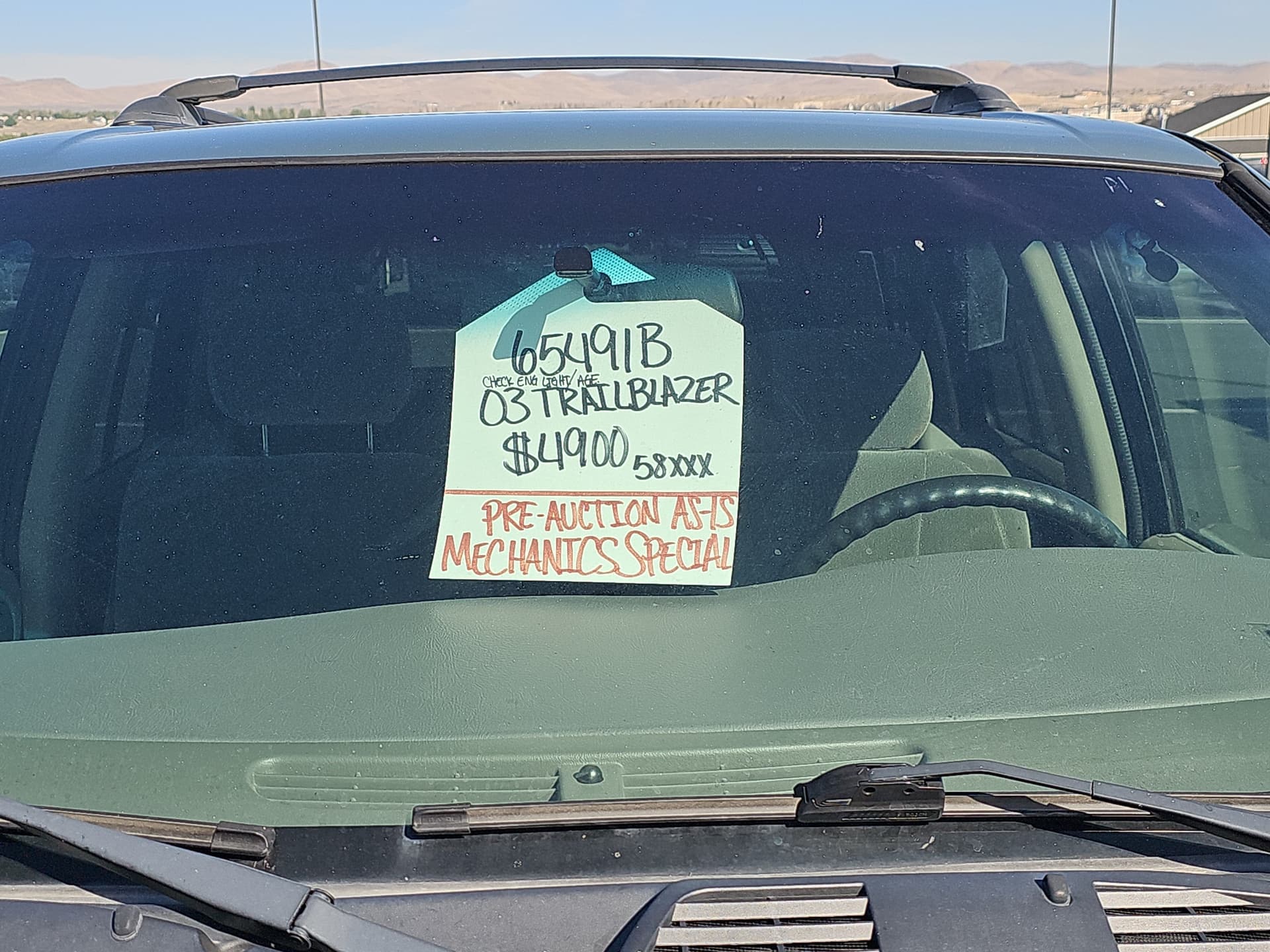2003 Chevrolet TrailBlazer LS — photo 1 of 5
