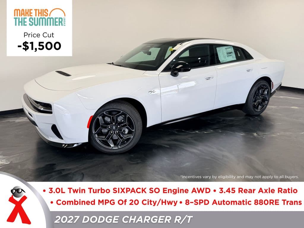 2027 Dodge Charger R/T 4-DOOR AWD — photo 1 of 37