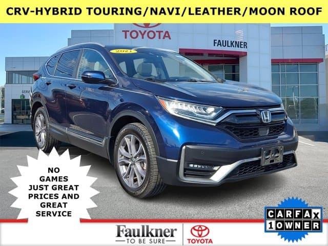 2021 Honda CR-V Hybrid Touring — photo 1 of 34