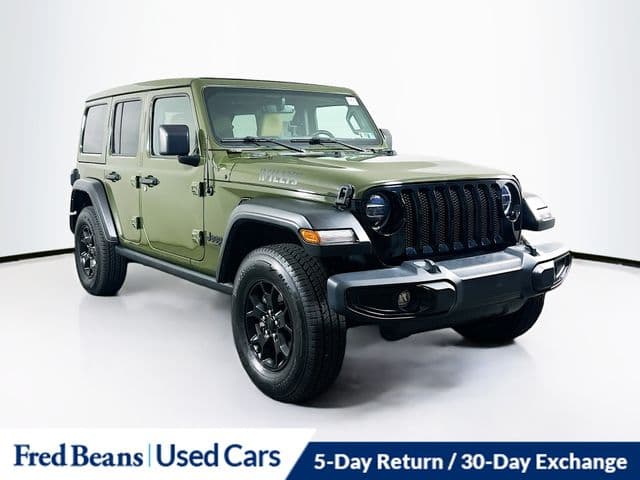 2022 Jeep Wrangler Unlimited Willys — photo 1 of 38
