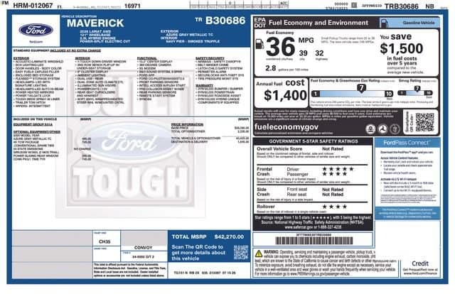 2026 Ford Maverick LARIAT — photo 1 of 32