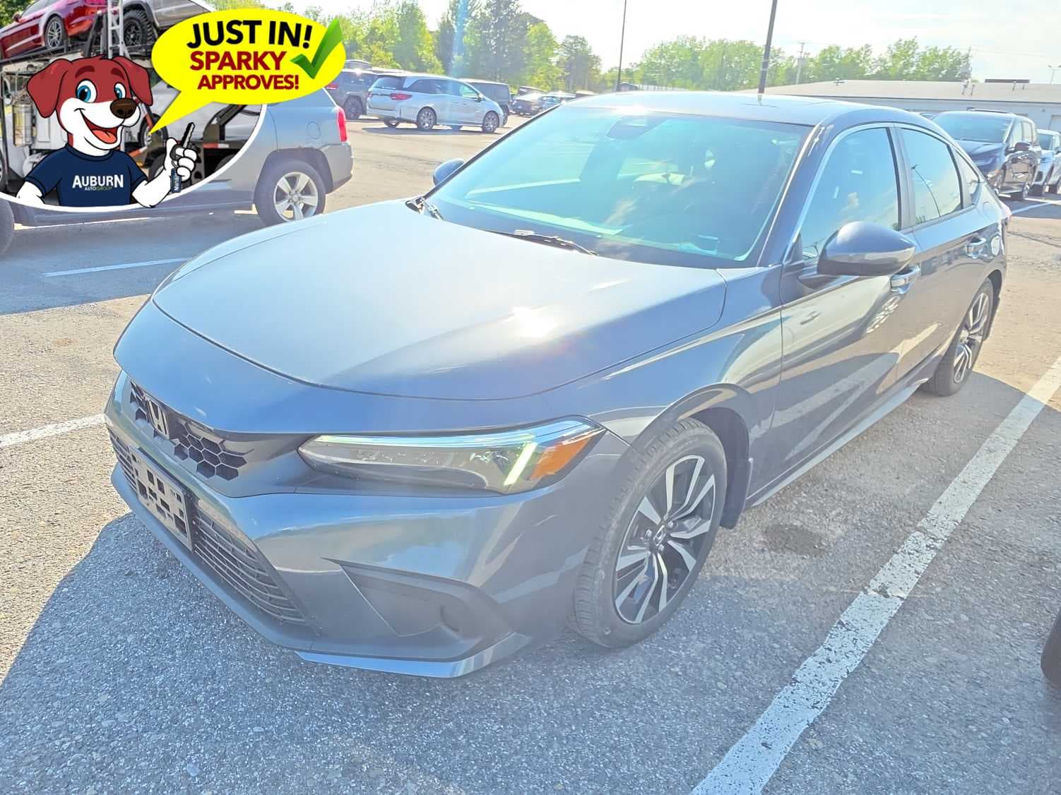 2023 Honda Civic EX-L w/BSI — photo 1 of 10