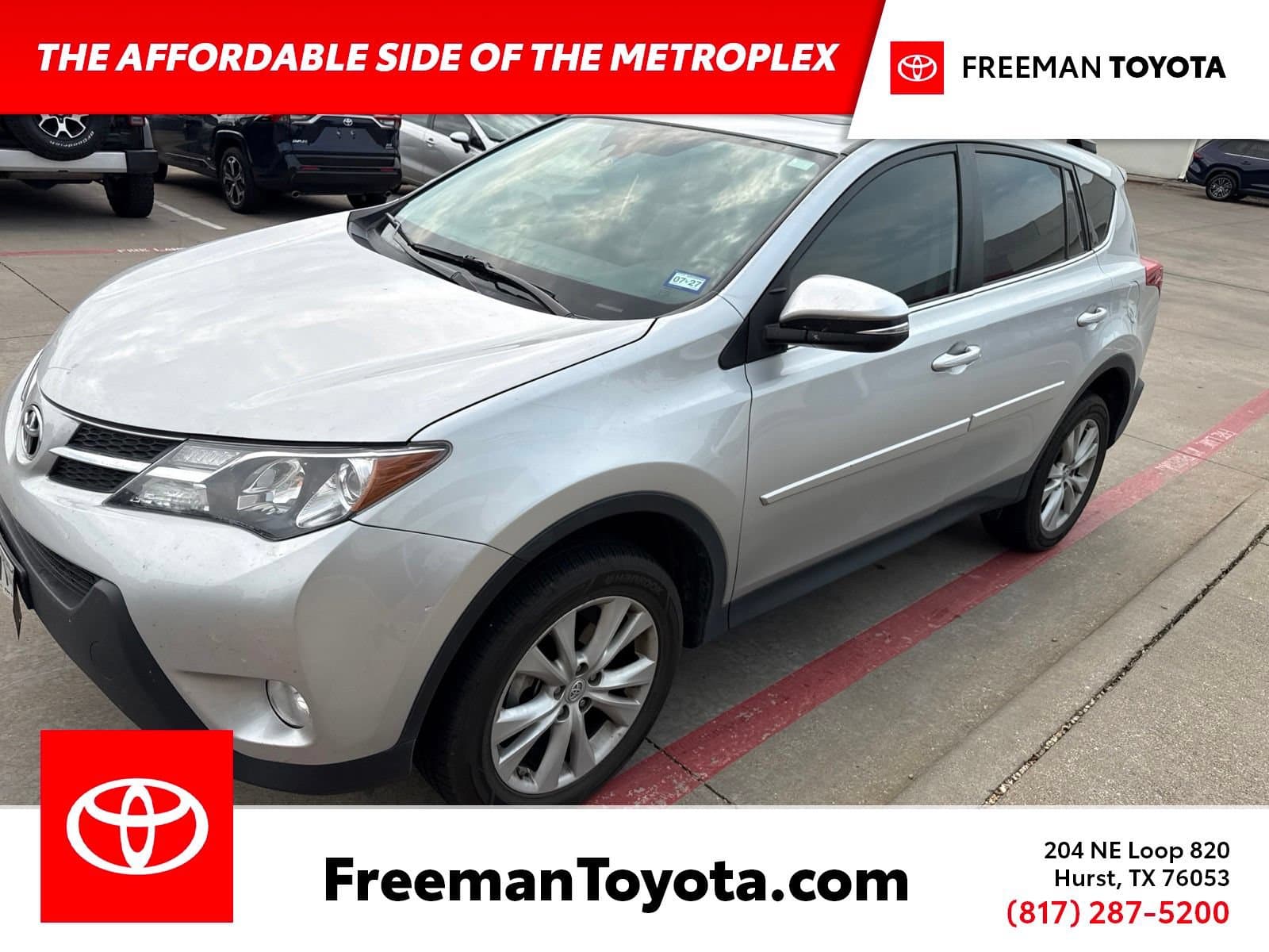 2014 Toyota RAV4 Limited — photo 1 of 8