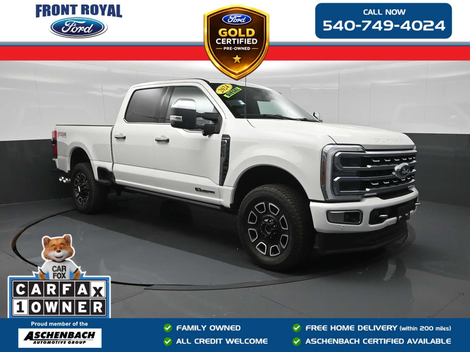 2024 Ford Super Duty F-250 Pickup Platinum 4WD Crew Cab 6.75 Box — photo 1 of 33