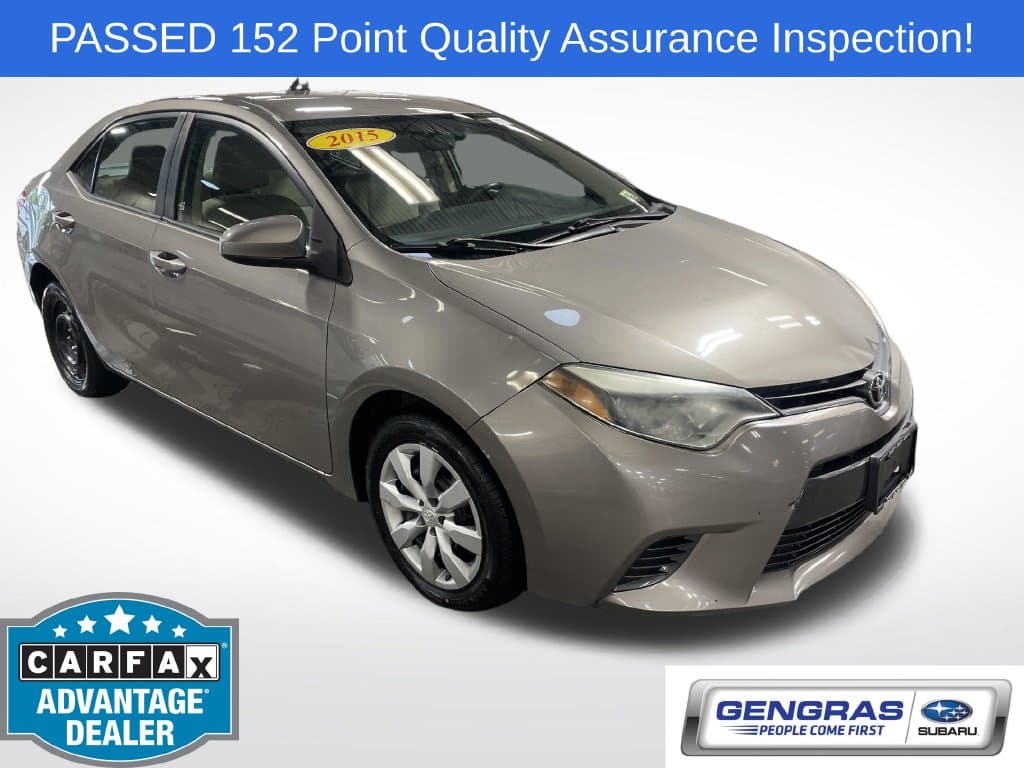 2015 Toyota Corolla LE — photo 1 of 44