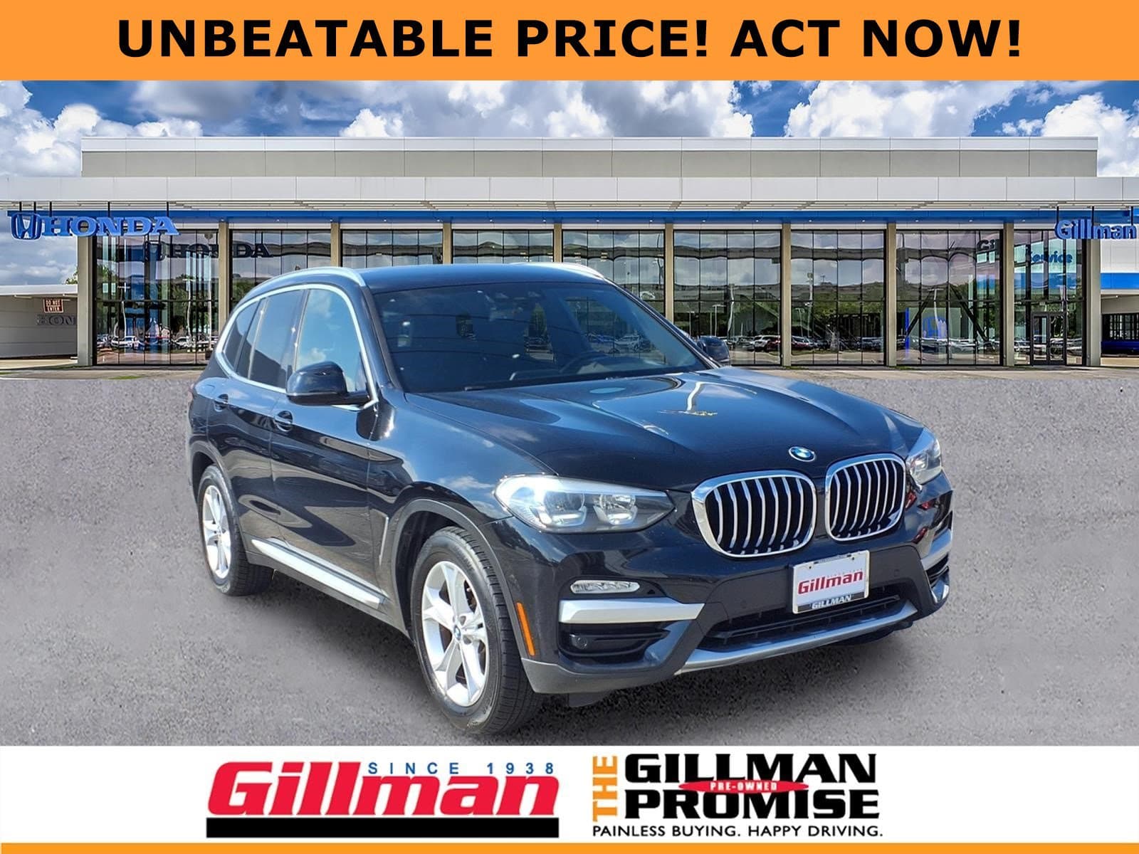 2019 BMW X3 sDrive30i — photo 1 of 27
