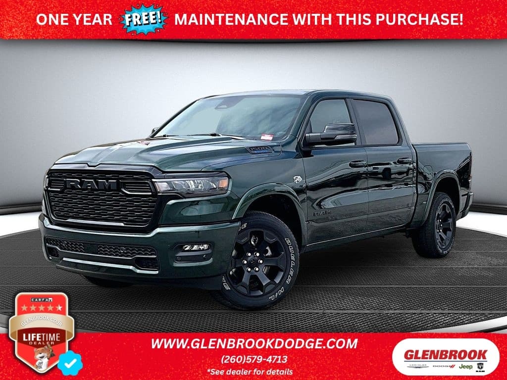 2026 RAM 1500 BIG HORN CREW CAB 4X4 5'7 BOX — photo 1 of 70