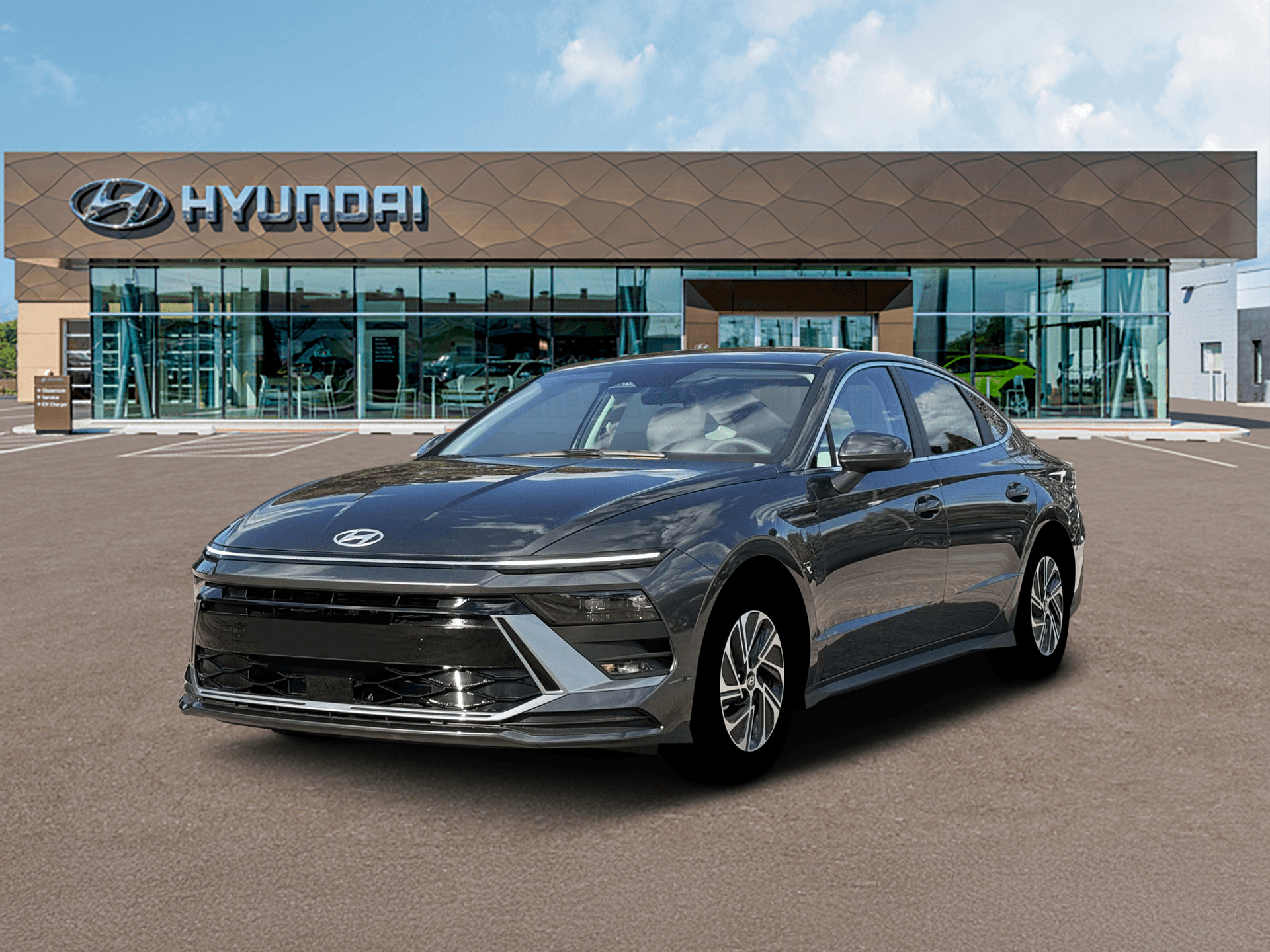 2026 Hyundai Sonata Hybrid Blue — photo 1 of 19