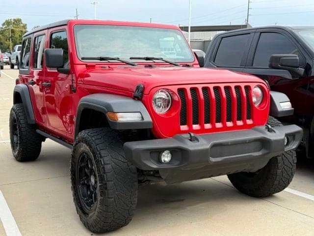 2021 Jeep Wrangler Unlimited Sport — photo 1 of 10