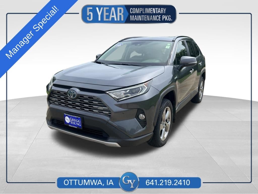 2019 Toyota RAV4 Hybrid Limited — photo 1 of 50