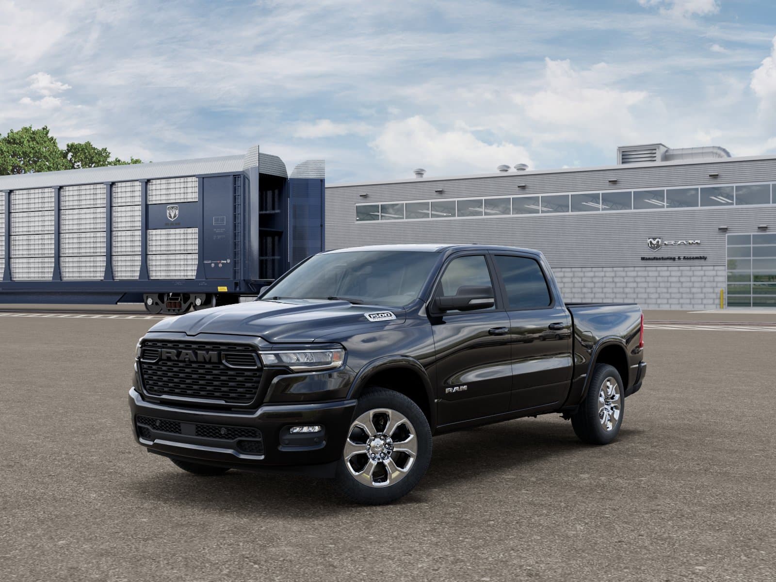 2026 RAM 1500 BIG HORN CREW CAB 4X4 5'7 BOX — photo 1 of 26