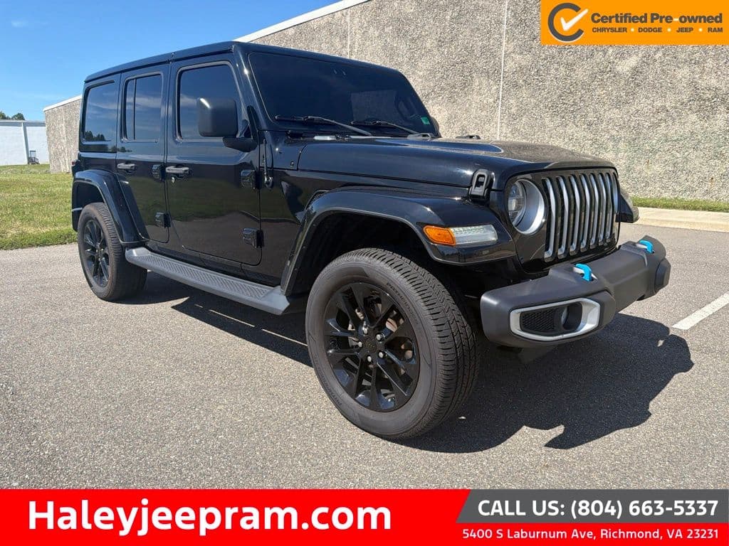 2022 Jeep Wrangler 4xe Unlimited Sahara — photo 1 of 15