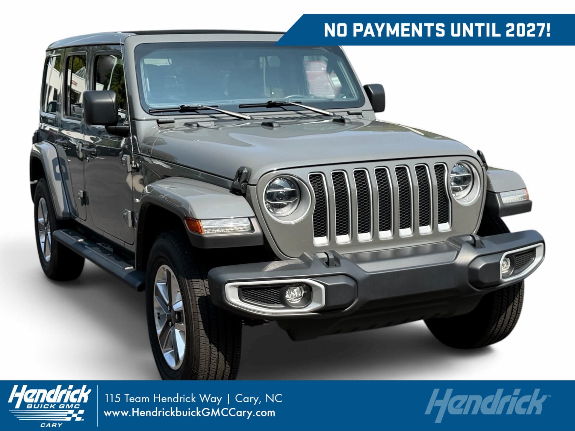 2021 Jeep Wrangler Unlimited Sahara — photo 1 of 36