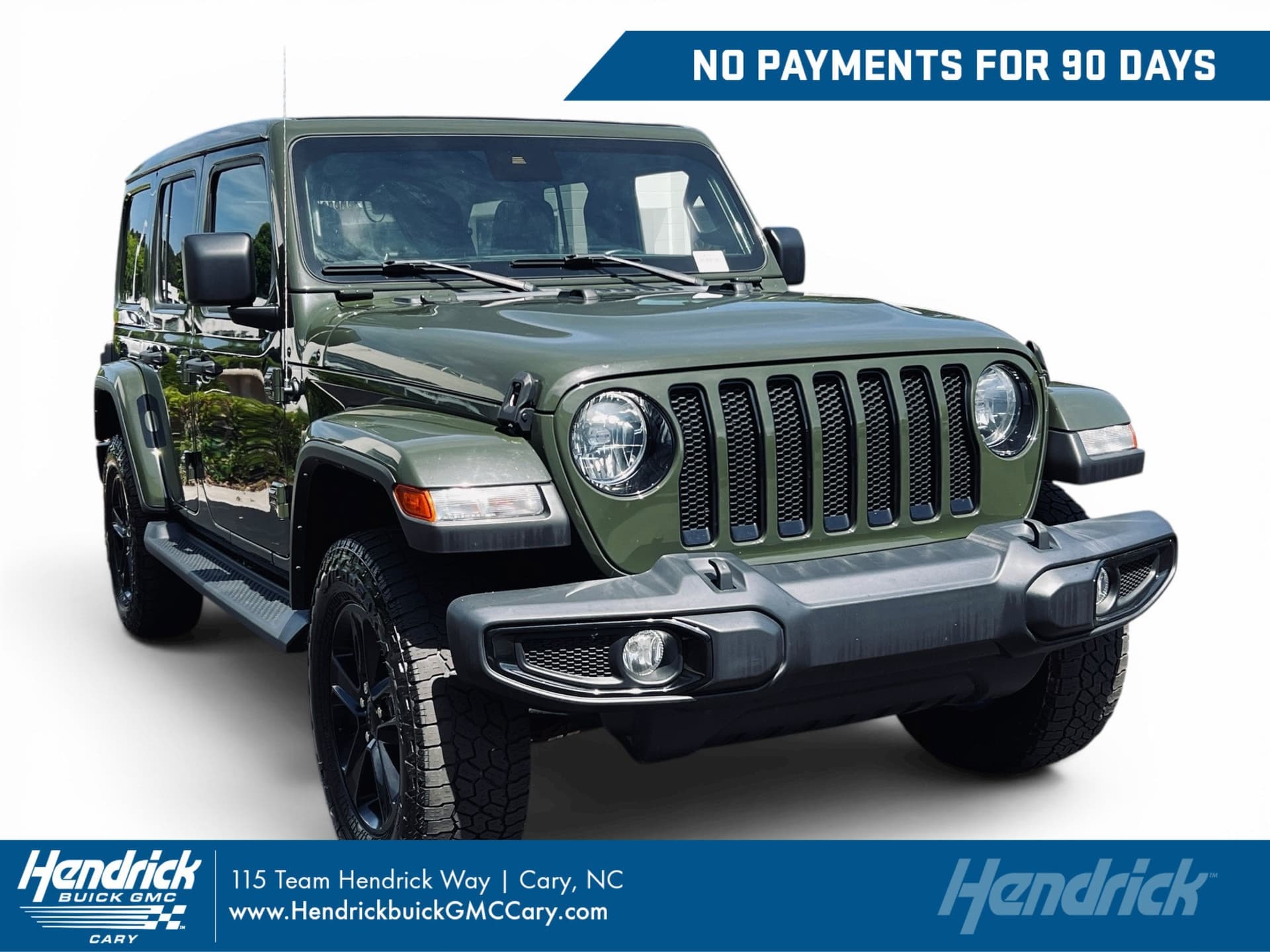 2021 Jeep Wrangler Unlimited Sahara Altitude — photo 1 of 36