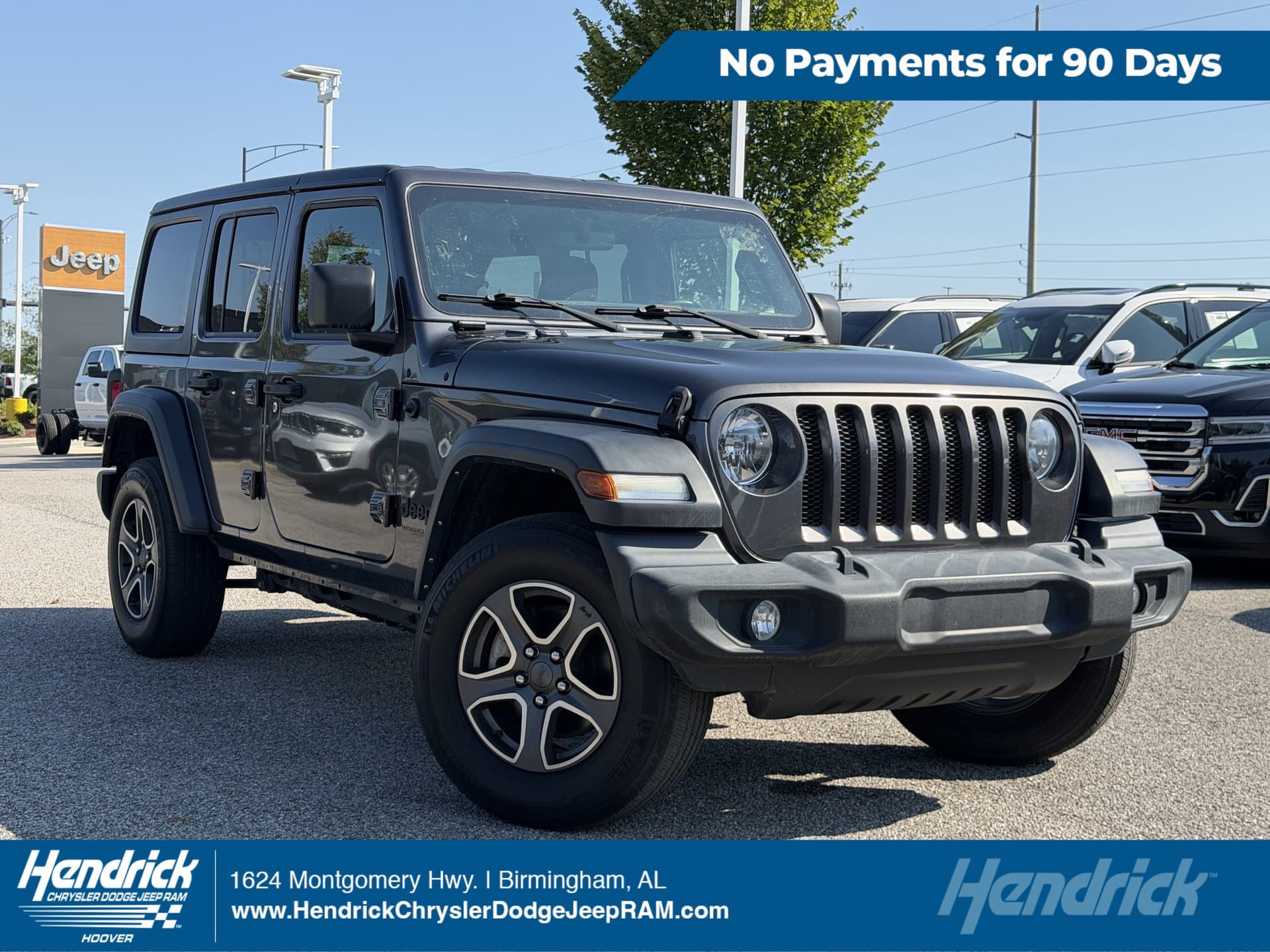 2022 Jeep Wrangler Unlimited Sport S — photo 1 of 17