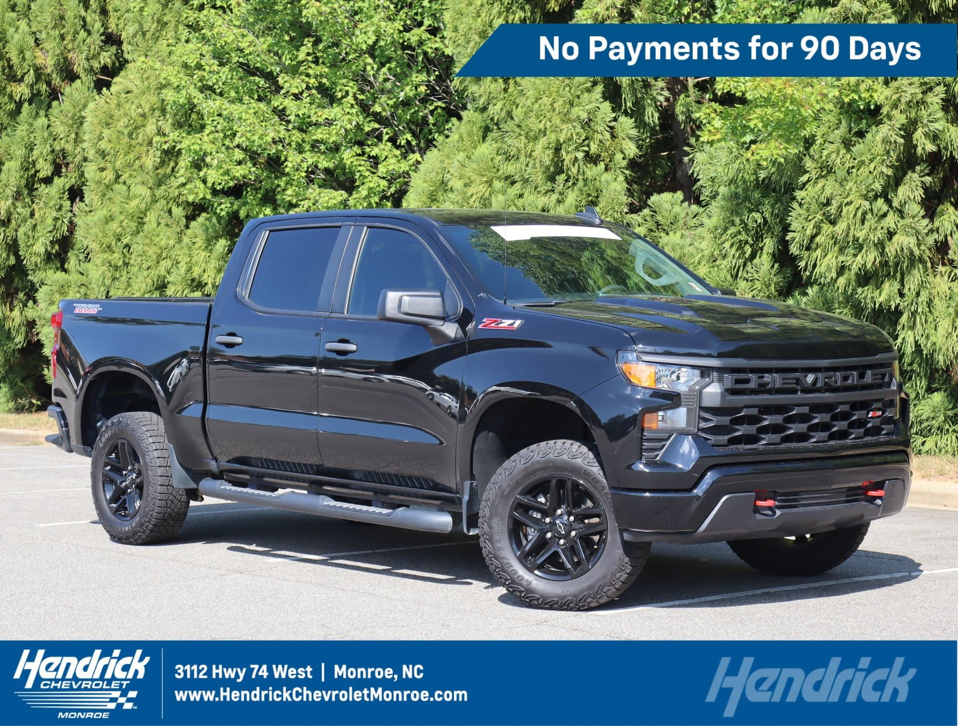 2024 Chevrolet Silverado 1500 Custom Trail Boss — photo 1 of 39