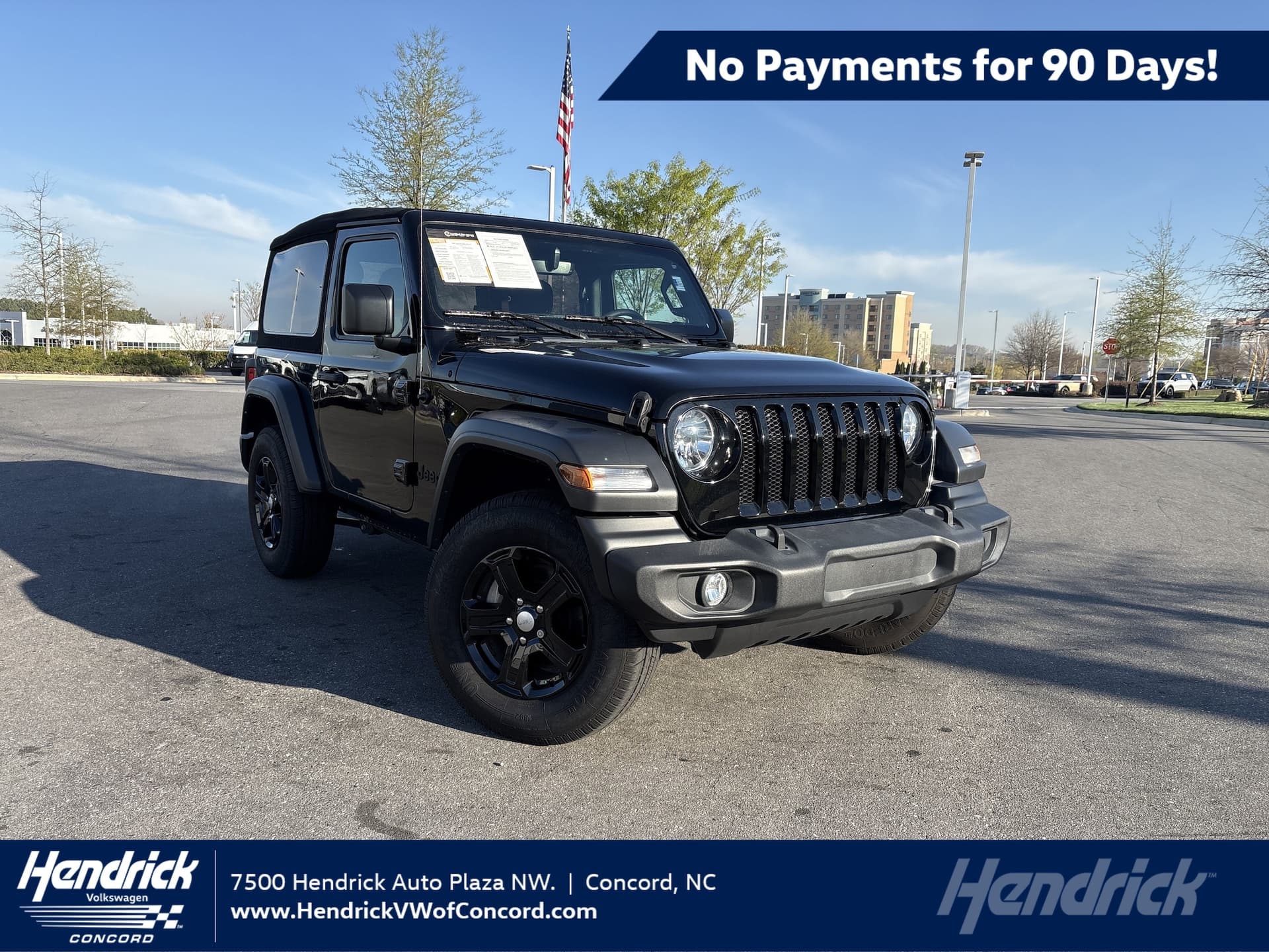 2023 Jeep Wrangler 2-DOOR SPORT 4X4 — photo 1 of 35