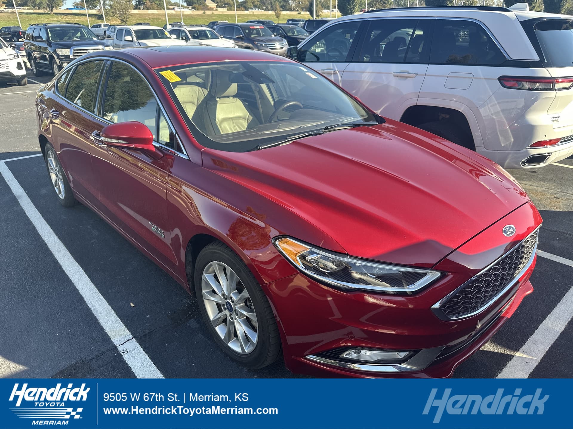 2017 Ford Fusion Energi Platinum — photo 1 of 2