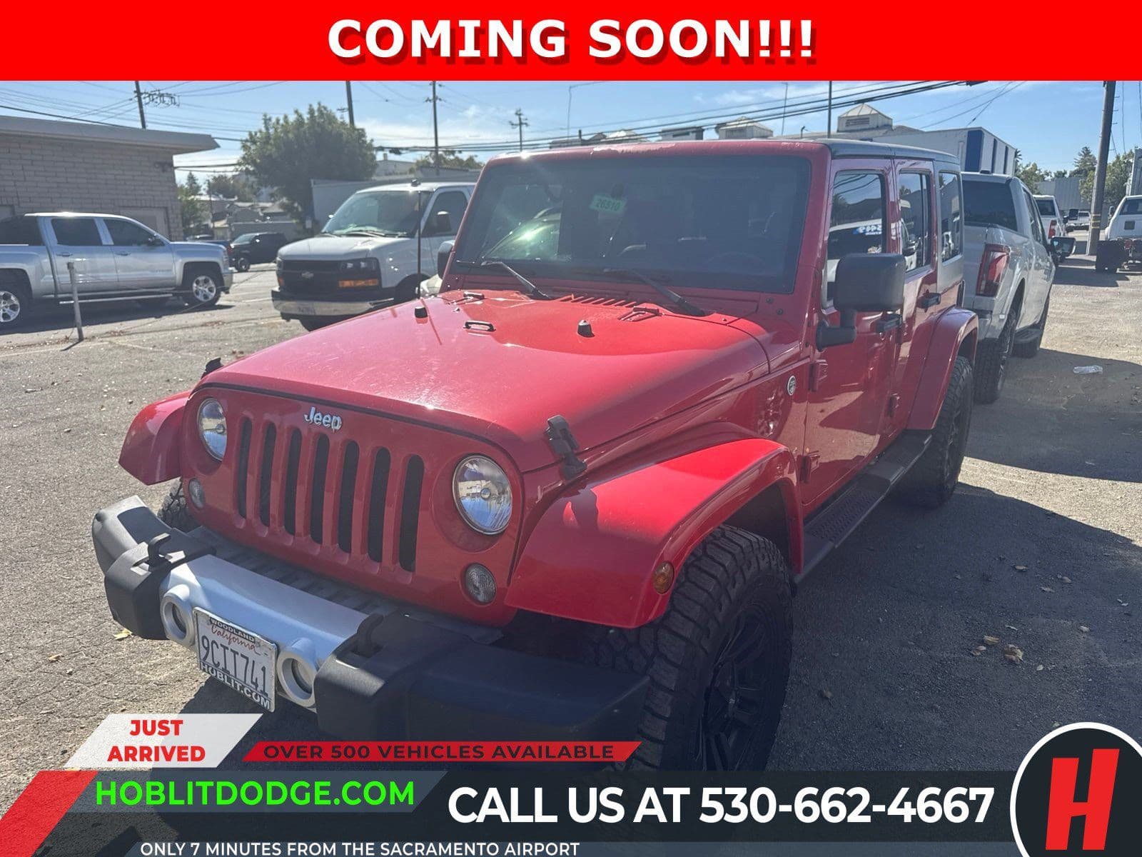 2015 Jeep Wrangler Sahara — photo 1 of 4