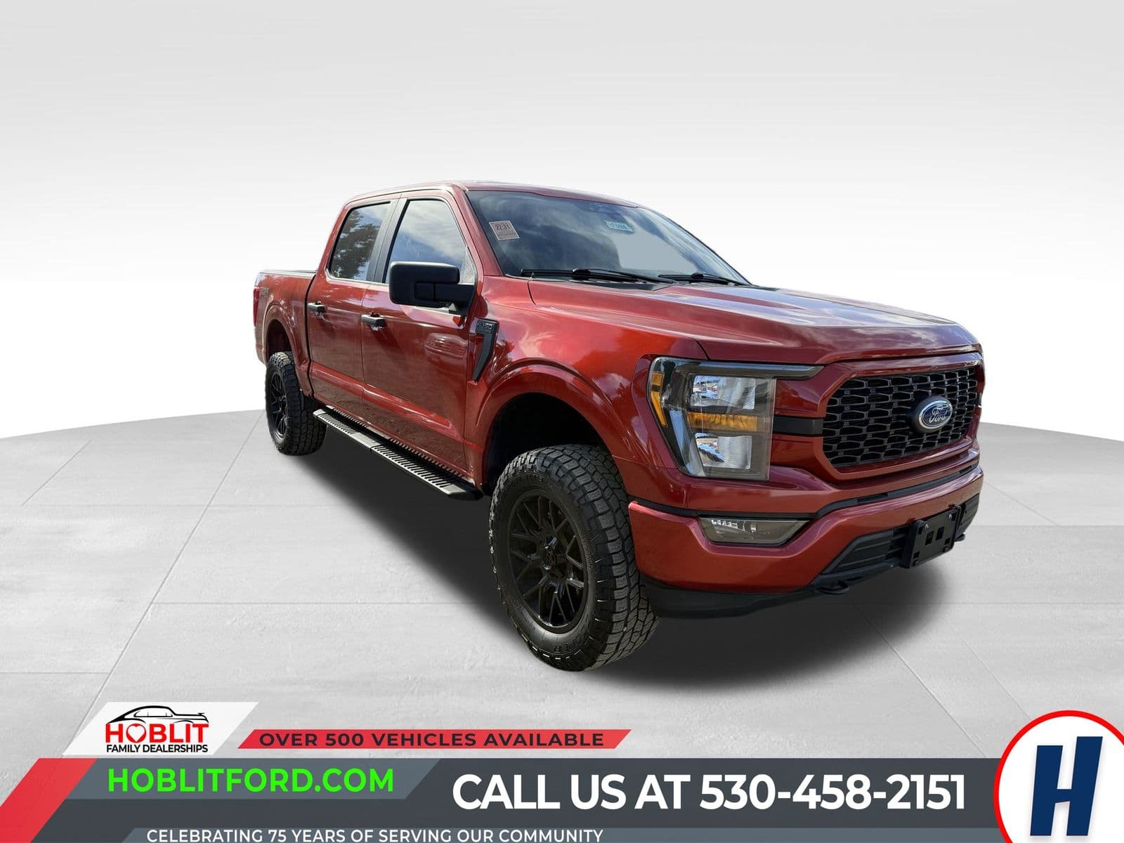 2023 Ford F-150 XL STX Crew Cab V8 4x4 w/ Leveling Kit! — photo 1 of 10