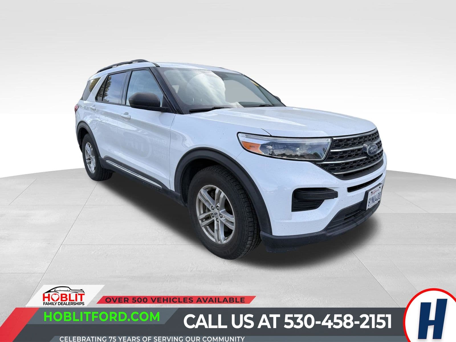 2021 Ford Explorer XLT Ecoboost w/ 3rd Row Seating — photo 1 of 9