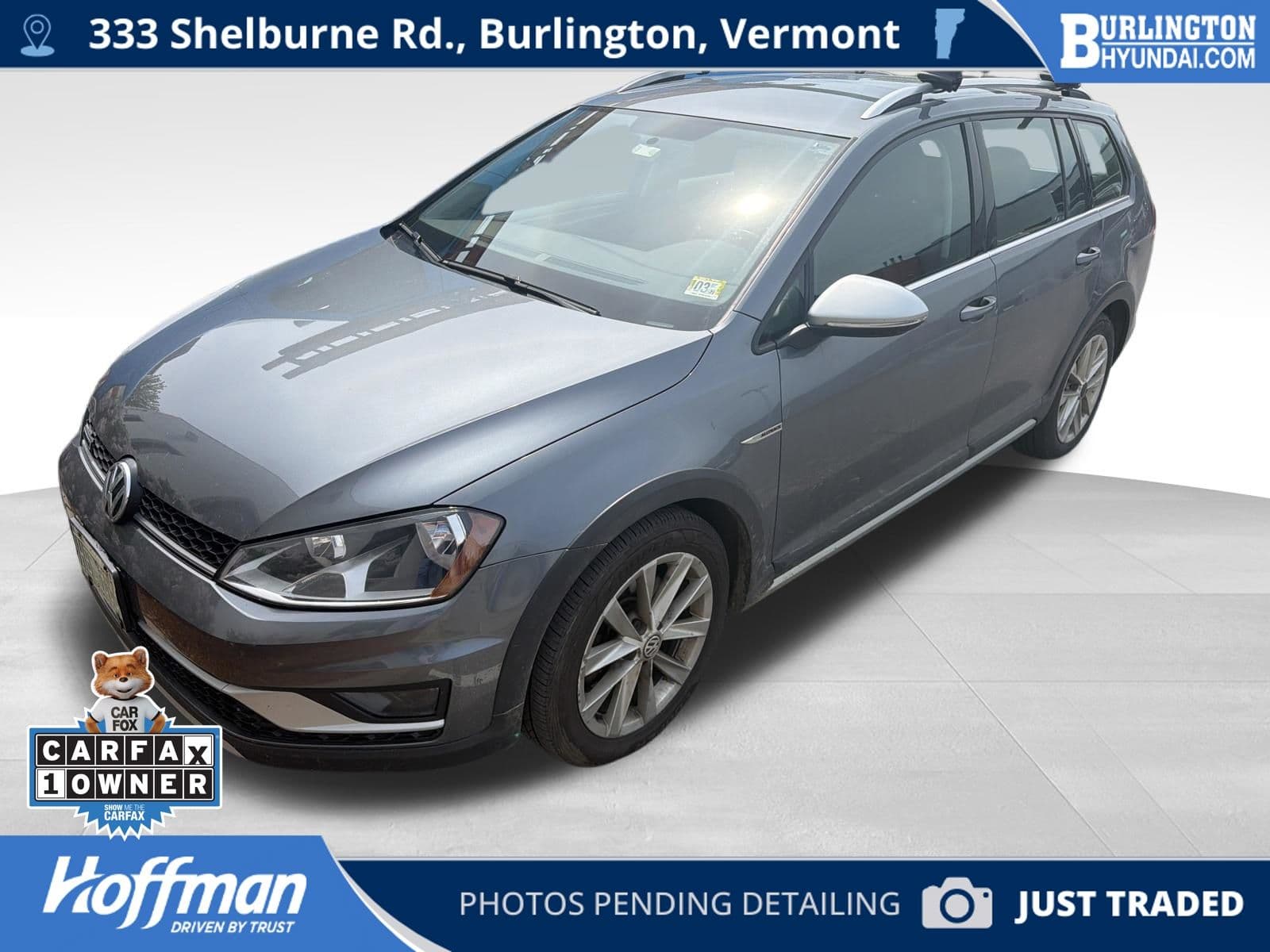 2017 Volkswagen Golf Alltrack TSI — photo 1 of 2