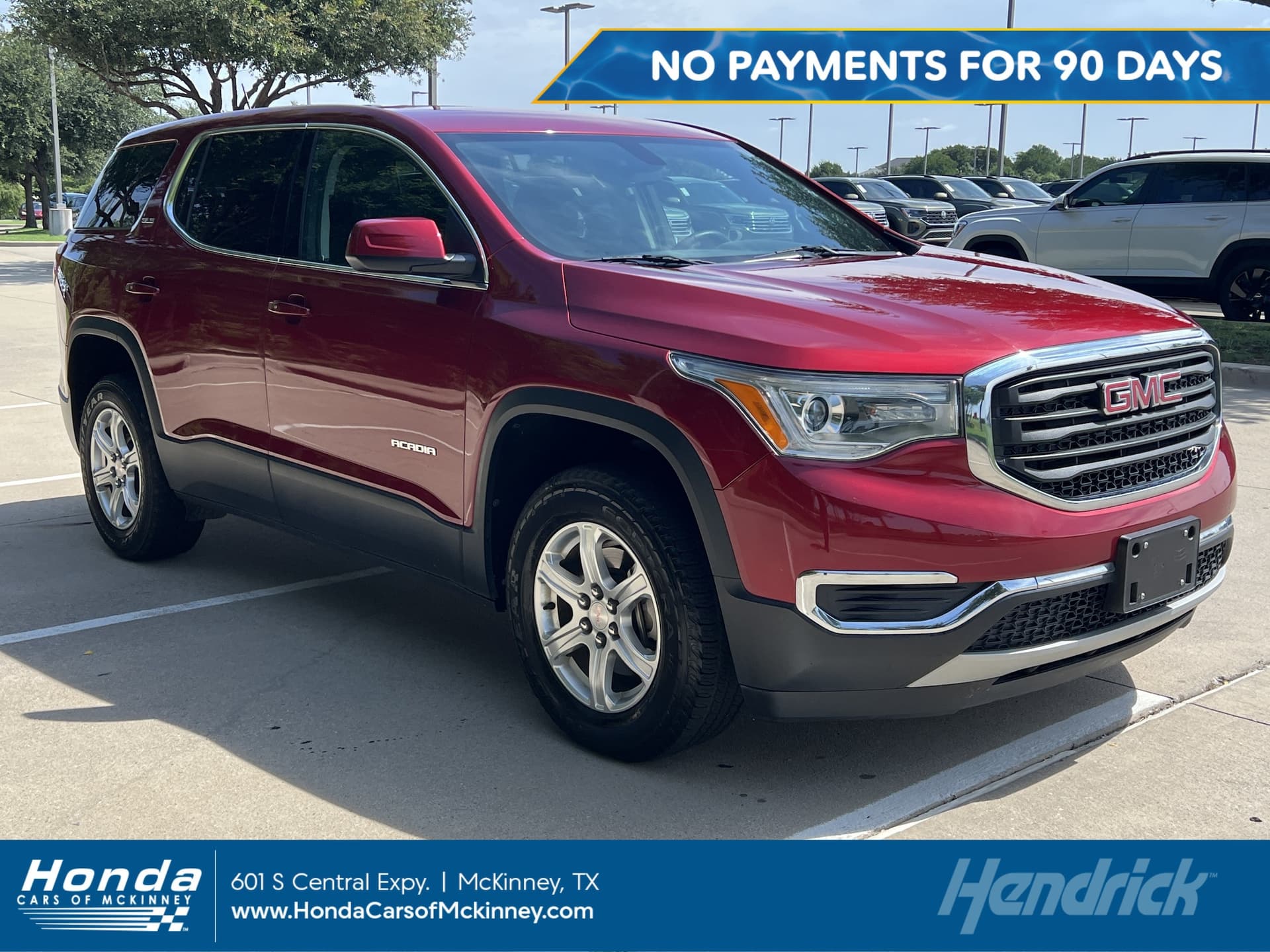 2019 GMC Acadia SLE — photo 1 of 32