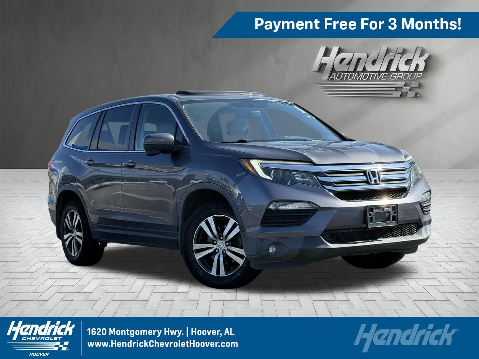 2017 Honda Pilot EX-L — photo 1 of 16