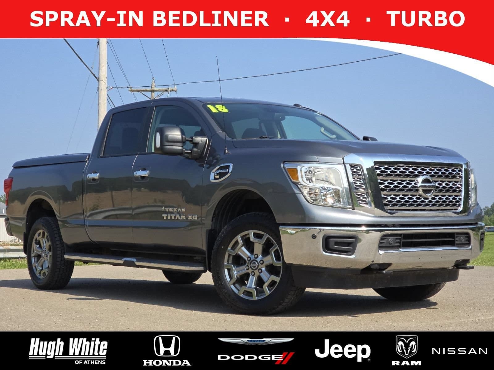 2018 Nissan Titan XD SV Diesel — photo 1 of 34