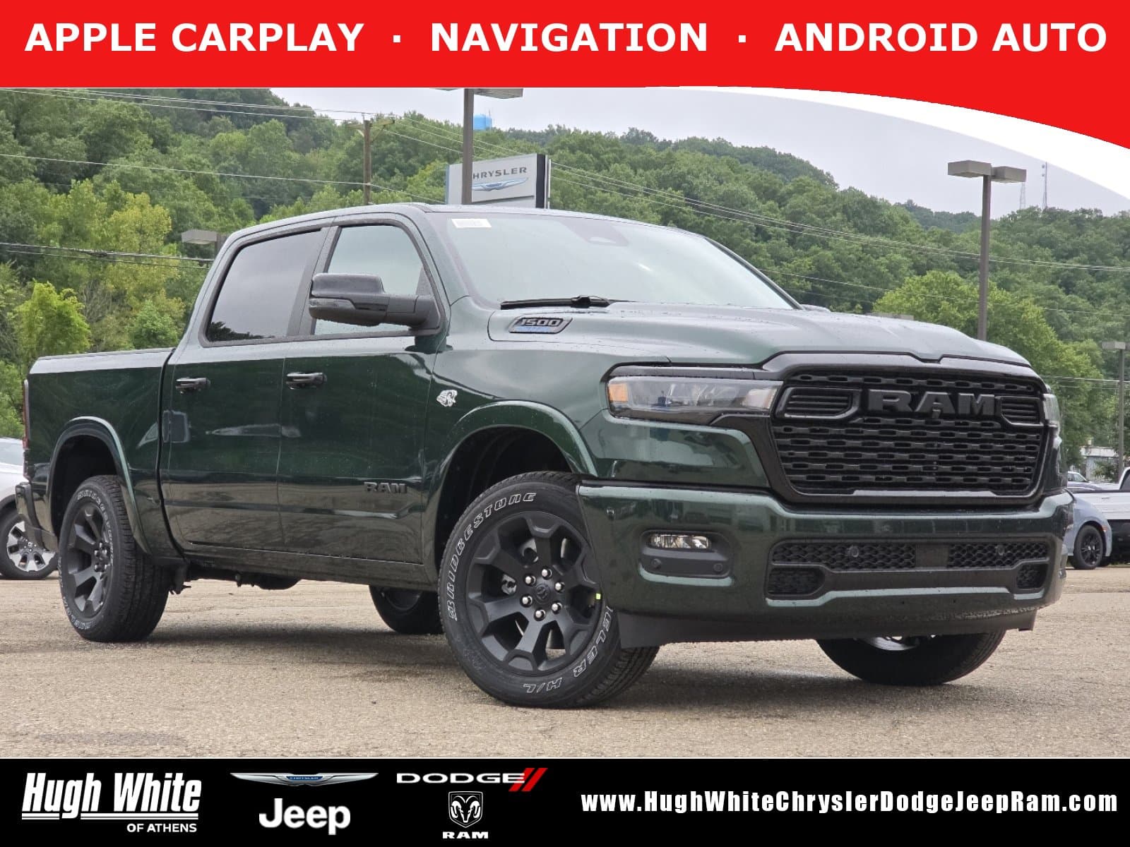 2026 RAM 1500 BIG HORN CREW CAB 4X4 5'7 BOX — photo 1 of 28