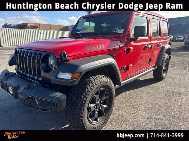 2022 Jeep Wrangler Unlimited Willys — photo 1 of 12