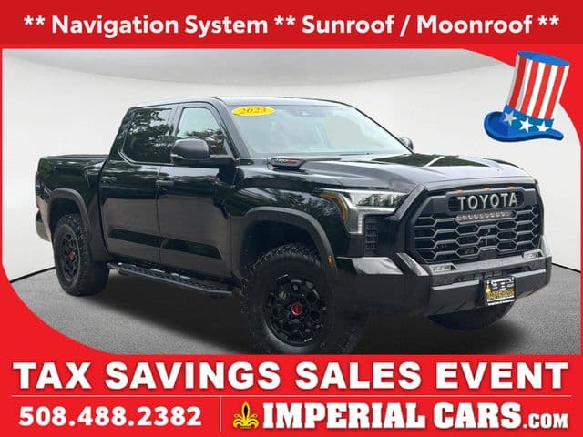 2023 Toyota Tundra Hybrid TRD Pro — photo 1 of 37