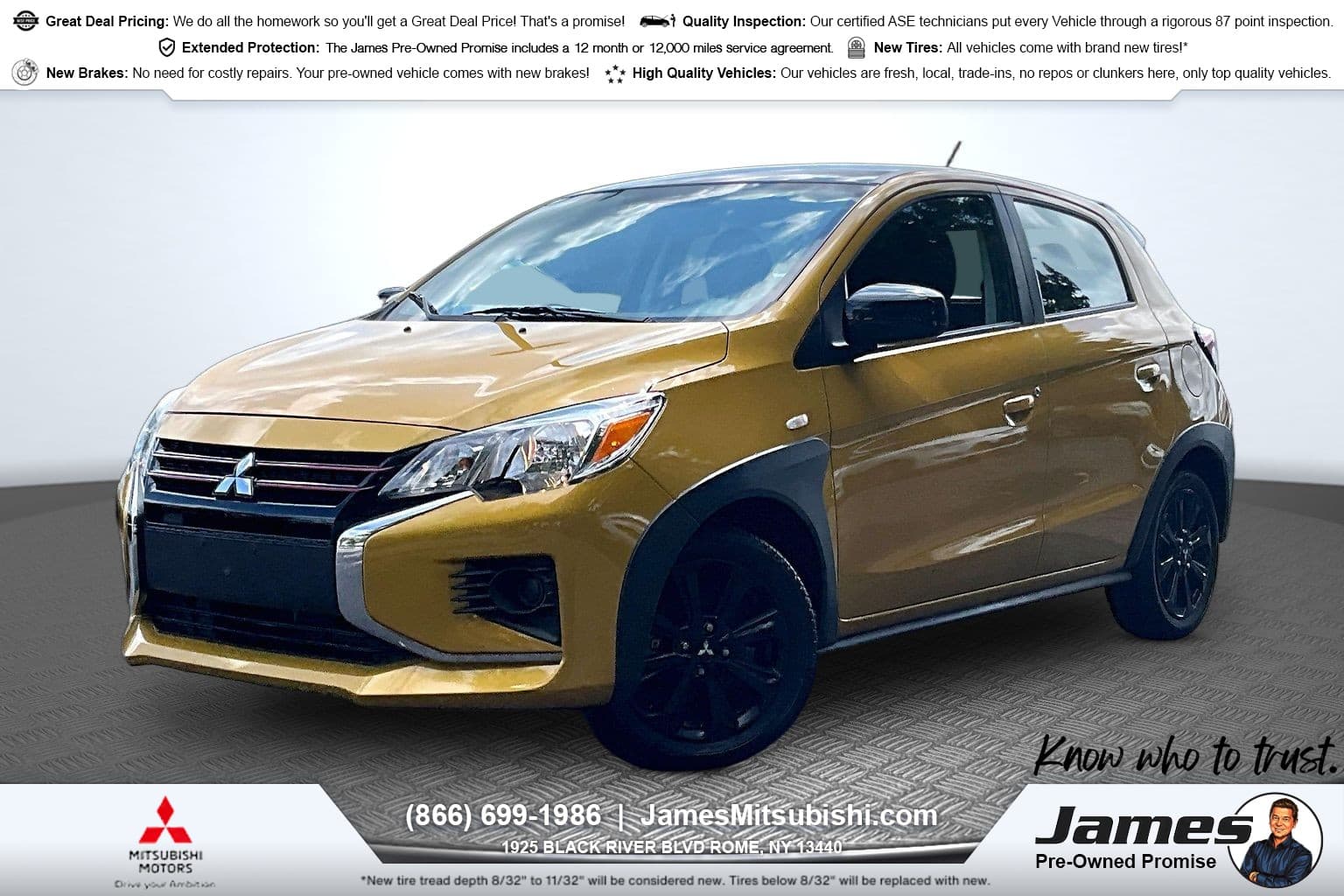 2024 Mitsubishi Mirage Base — photo 1 of 34