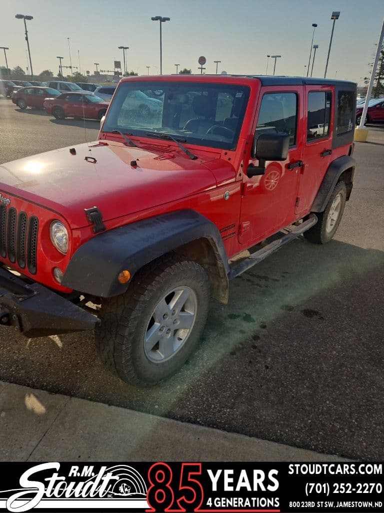 2018 Jeep Wrangler JK Sport — photo 1 of 3