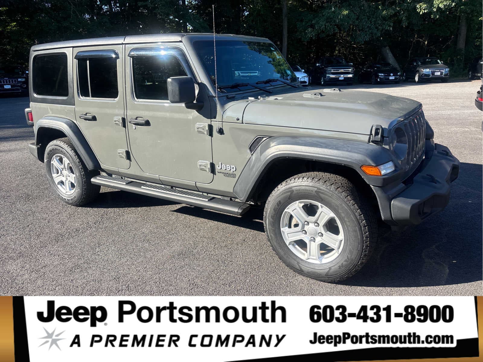 2020 Jeep Wrangler Unlimited Sport — photo 1 of 5