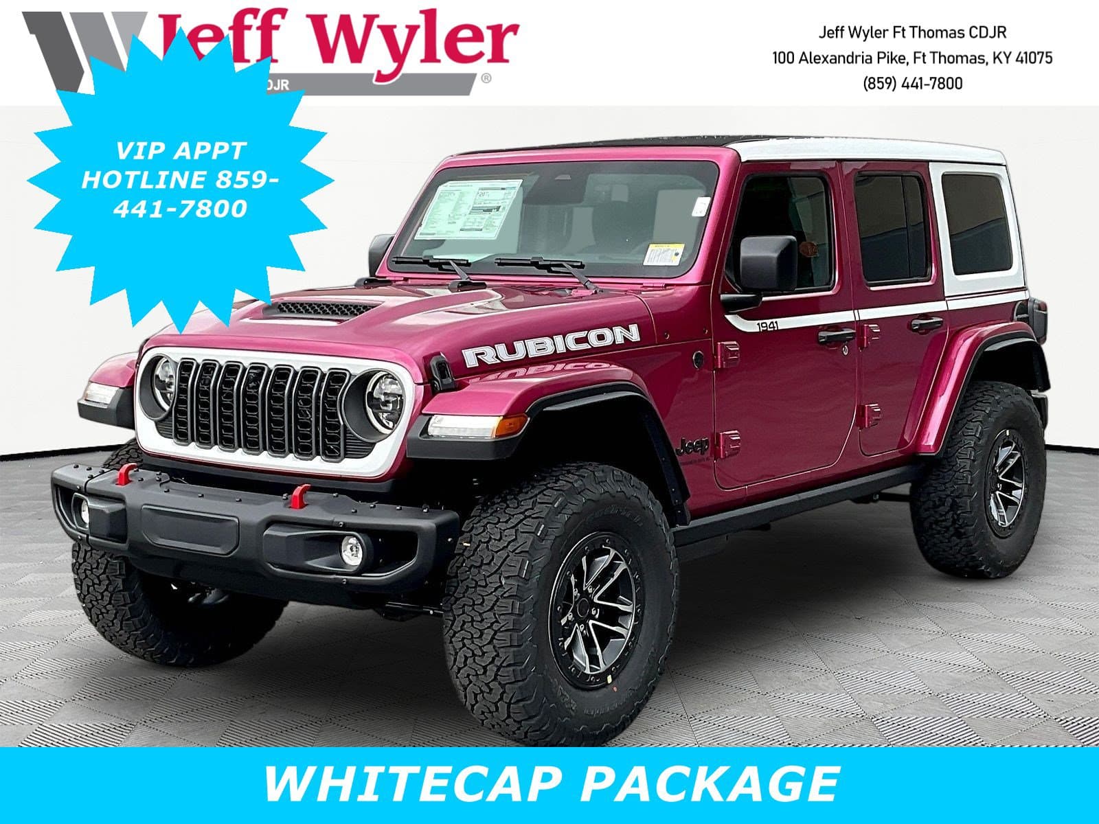 2026 Jeep Wrangler 4-DOOR RUBICON — photo 1 of 31