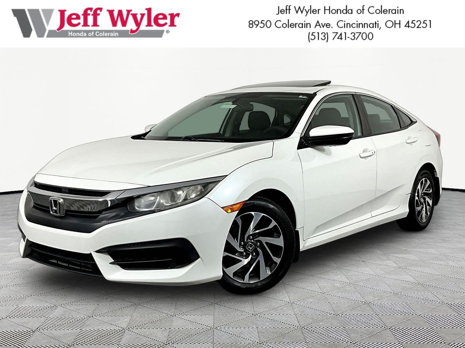 2016 Honda Civic Sedan 4dr CVT EX — photo 1 of 40