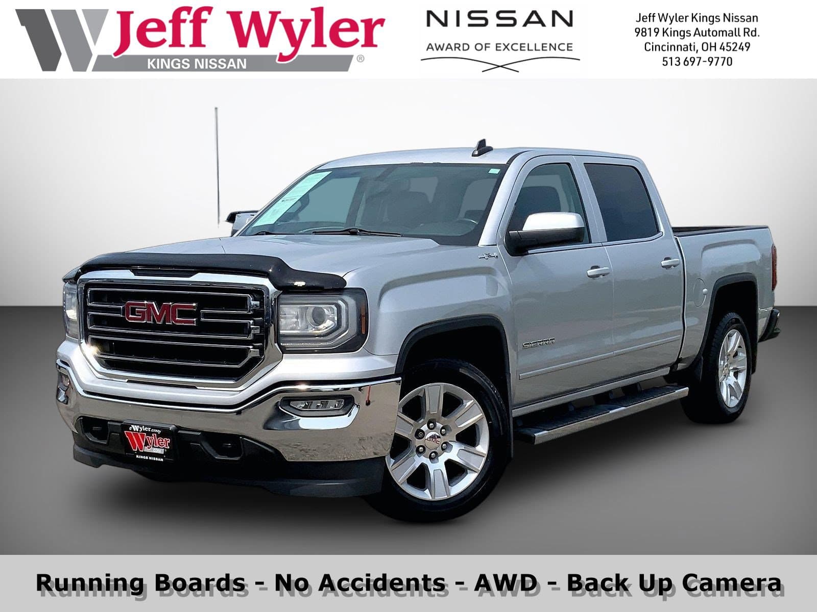2016 GMC Sierra 1500 4WD Crew Cab 143.5 SLE — photo 1 of 43
