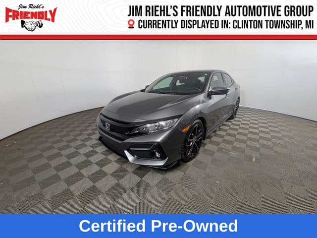 2021 Honda Civic Hatchback Sport Touring — photo 1 of 34