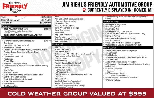 2020 Jeep Cherokee Trailhawk — photo 1 of 8